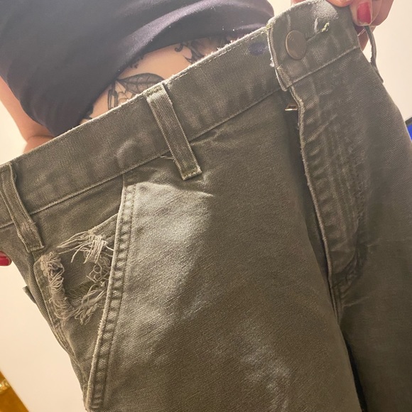 Carhartt green painter pants - Picture 3 of 4